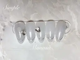 ❄️🎀🤍冬キャンペーン❄️.*˚ミモザセレクトシンプル定額♡クリスマスデザインあり