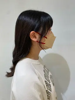 【レディース限定】前髪カット＋顔周りカット🫧小顔見えサイドバング🩵韓国風💙