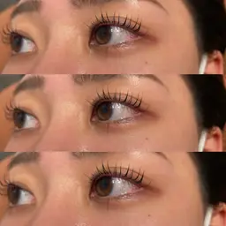 目元印象アップコース❗️パリジェンヌ風まつ毛パーマ&眉カット✨