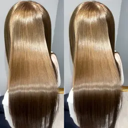 理想の艶髪へ🌟縮毛矯正＋ULTOWA髪質改善トリートメント＋薬剤除去トリートメント