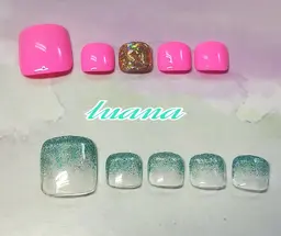 ミニモ限定 フットジェル ワンカラーorラメグラ(オフ無し)