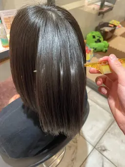 縮毛矯正 #ストレートパーマ#前髪縮毛#トリートメント#髪質改善#艶髪