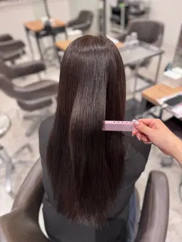 【.*･ﾟ艶髪.*･ﾟ】縮毛矯正 , 酸性ストレート