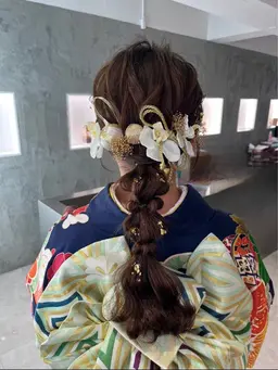【2026年成人式】💐振袖着付け&ヘアセット💐