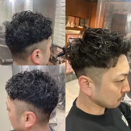 再来店様限定クーポン‼️⭐️（🚹メンズ限定）パーマ＋カット⭐️