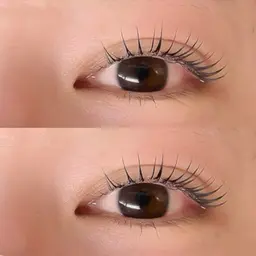 ☁️人気No.1ダメージレスまつ毛パーマ👀✨️メーテルロッド取り扱いあり◎〈アイシャンプー&束感コーティング仕上げ付〉