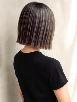 白髪ぼかし（ハイライト７枚）＋１stepトリートメント　￥16860