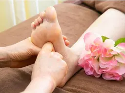 【脚の疲れは足裏から改善♪】足つぼ＋足湯付き40分　　¥4400→¥3980