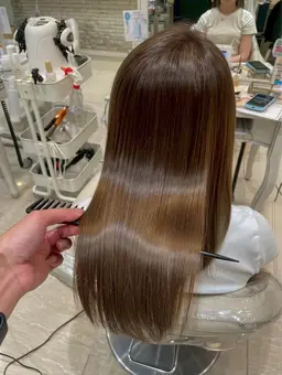 【エイジング毛やカラーをしてる方オススメ✨️】酸性ストレート