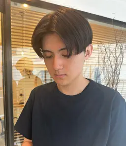 men's カット✂️（センターパートの方）