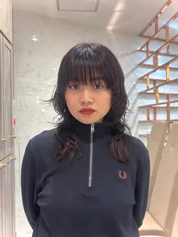 レディースカット+デザインパーマ🌀+オージュア1stepトリートメント+marbb