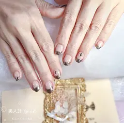 フレンチ，ミラー，オーロラ(ベースカラーあり)