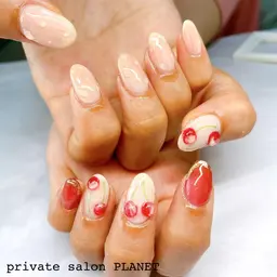 つけ放題＆持込みデザイン 90分 (ジェルオフ代別途)