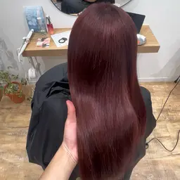 《ブリーチのダメージに抵抗ある方におすすめ🤩》🍑ブリーチなしのダブルカラー🍑ダメージのない透明感カラー✨✨