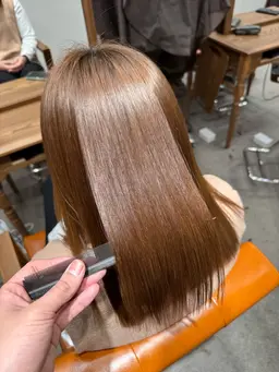 カット+髪質改善カラー