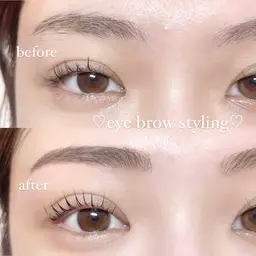🫧アイブロウスタイリング🫧(Wax +カット+毛抜き)