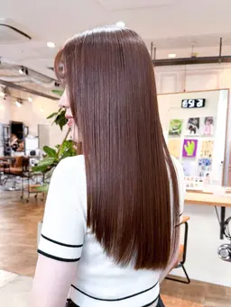 【ツヤツヤ🫧ダメージレス縮毛矯正】✨MASHUモイスチャーストレートパーマ✨【木曜・日曜限定】