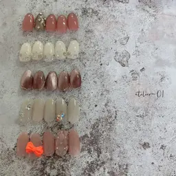 ♥ハンド♥韓国•ワンホン風ネイル(オフ込み)