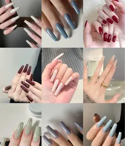 【長さだし】*ワンカラー/ラメグラデーション