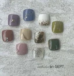 《新人モデル募集👣》10種類定額フットデザイン（初回オフ込み）／120分 ¥4,000