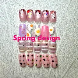 ご新規様オフ無料🎉【🖐️定額デザイン/シンプル】