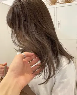 リタッチカラー(ブリーチなし)＋Aujuaトリートメント(注意事項をご確認ください)