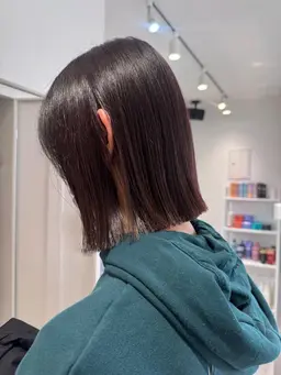 小顔カット+Deep Layer 3stepトリートメント ¥6900