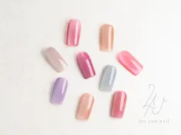 【オフ無料】ラメグラデーション、ワンカラー、マグネット