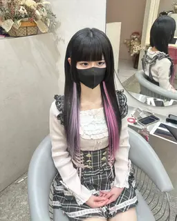 【🌸ミニモ学割ꉂ📣】Wカラー＋エクステで大イメチェン✨️3stepトリートメント付き🤍(70本のお値段です✧*)