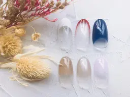 【オフなし】ジェルネイルフレンチモデル3500円