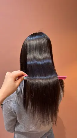 【本日、明日限定ゲリラクーポン】カラー＋酸性ストレート