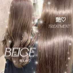 【ハイトーン継続の方🤍】ケアブリーチリタッチカラー+トリートメント