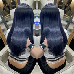 💜ダブルカラー💜【(全体ブリーチ➕全体カラー)リタッチのみも可能★ロング料金なし！巻き髪無料★】