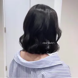 【 ボブ・ミディアム 限定 】🩶カット+ワンカラー🩶￤スタイリング込み⟡.·