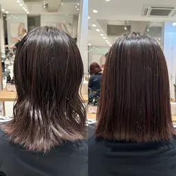 【1月限定🌦】《アイロンあり》うる艶⭐️髪質改善✨縮毛矯正➕Gallicaオリジナルトリートメント✨️💫