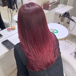 ブリーチなしダブルカラー