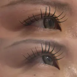 🐾マツエク・フラットラッシュ80~100本🎀オフ無料✨コーティング込¥5000(カシミヤ変更➕1430円)