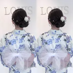 お祭りや花火大会におすすめ✨ヘアセット×浴衣着付け🎀