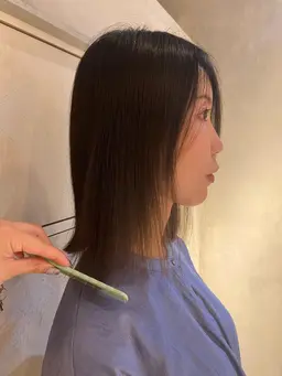 髪質改善ストレート