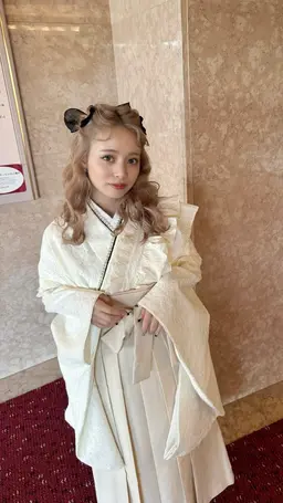 巻き髪ヘアセット🎀