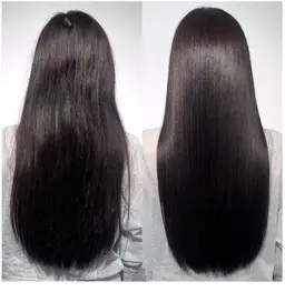 カット+酸性縮毛矯正+サラツヤトリートメント