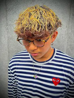 👑一気に垢抜け👑【フルコース】メンズカット＋パーマ＋フルカラー