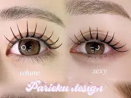 【4/15.16.17限定】🎀【パリエク】パリジェンヌ(まつパーマ)+フラットラッシュ100本