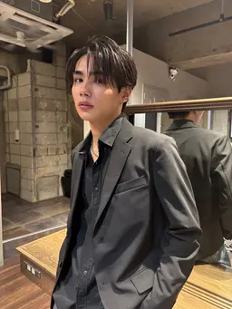 【メンズ】平日限定メンズカット＋高濃度炭酸泉