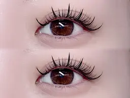 オフなし【マツエク】🪽ワンホン束感デザイン🪽