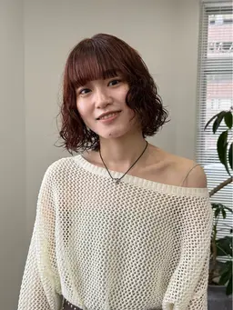 ［平日10時​〜​16時限定クーポン］カット+パーマ