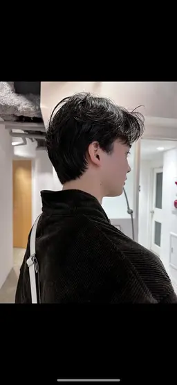 《期間限定1日1名様パーマモデル》 メンズカット+ケアパーマ+4stepトリートメント⚠️説明欄ご確認ください!