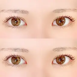 上下まつげパーマ🎀ིྀ🫧