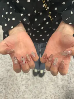 ハンドアート5本🩵オフケア込み