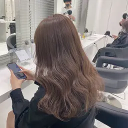 🪄期間限定価格🪄明るめでも上品で大人っぽ🤍ブリーチなしダブルカラー+オリジナルトリートメント🤍